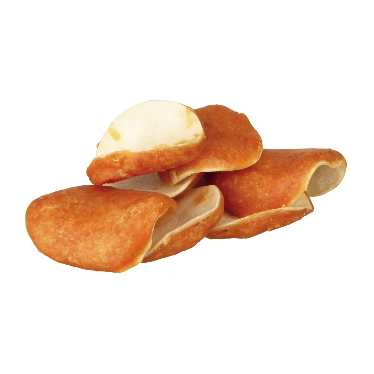 Ласощі для собак Trixie пластинки для чищення зубів з куркою Denta Fun 8 шт. 96 г