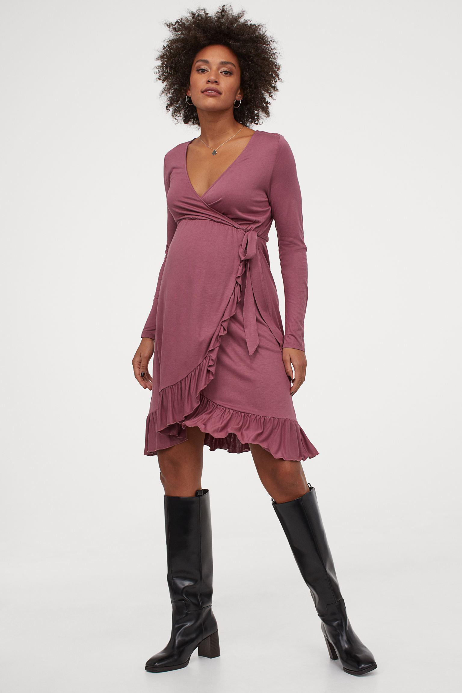 Платье для беременных M Темно-розовый (9472582sm)