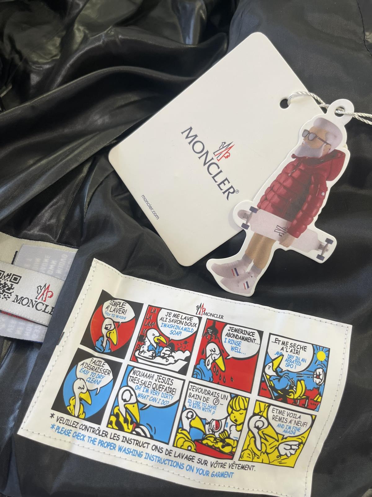 Куртка детская Moncler 110-116 см Черный (29871253) - фото 3