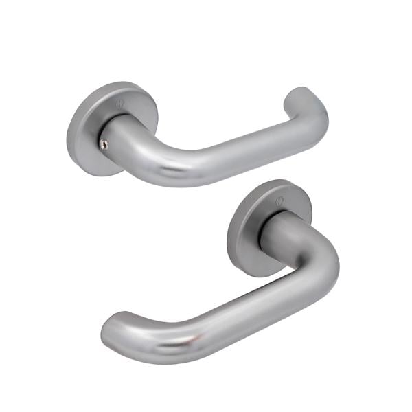 Ручки на розетте Cisa 07070.60 круглая розетта Сатин