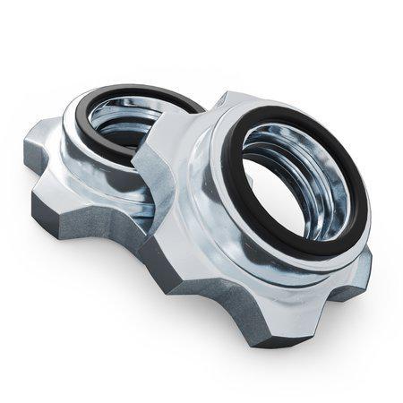 Гриф гантельный K-SPORT хромированный 38 см (396732) - фото 4 Гриф гантельный K-SPORT хромированный 38 см (396732) - фото 4