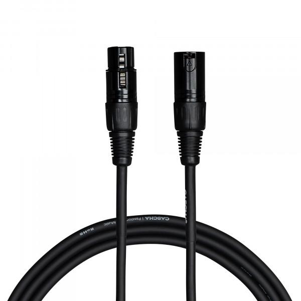 Кабель микрофонный Cascha CCS-M1BK1 Standard Line XLR 1 м Black (67290)