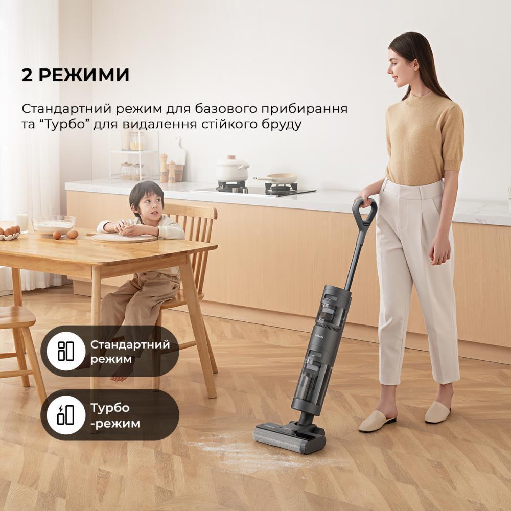Пилосос акумуляторний миючий DREAME Wet&Dry Vacuum Cleaner H11 Core HHR21A Black - фото 4 Пилосос акумуляторний миючий DREAME Wet&Dry Vacuum Cleaner H11 Core HHR21A Black - фото 4