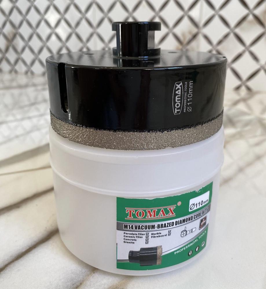 Коронка для плитки/керамогранита TOMAX 110 мм на УШМ/болгарку алмазная (1465081137) - фото 5