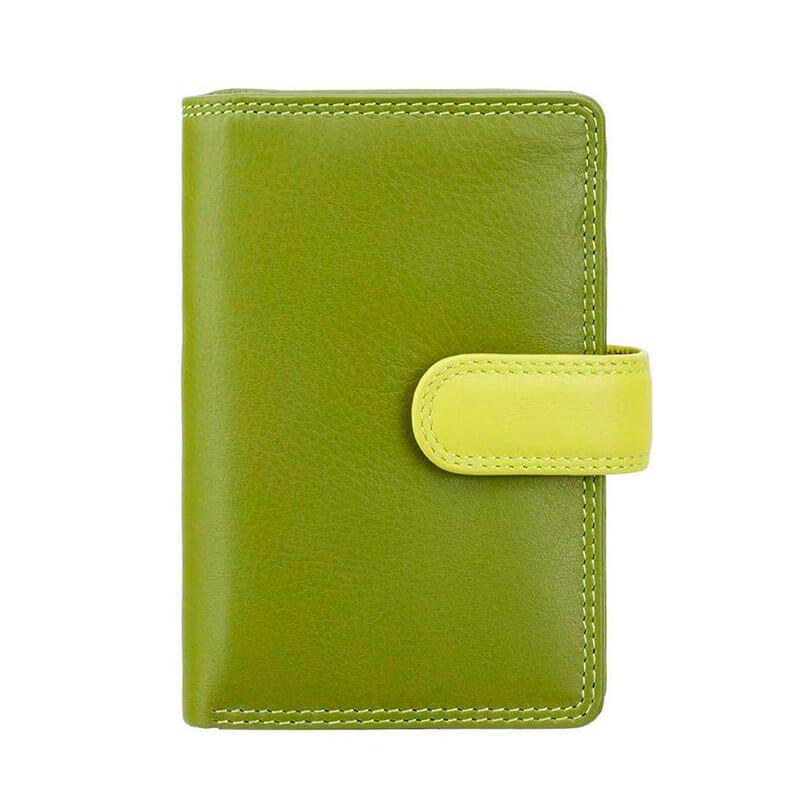 Кошелек женский кожаный Visconti Fiji Lime Multi (RB51 LIME MULTI)