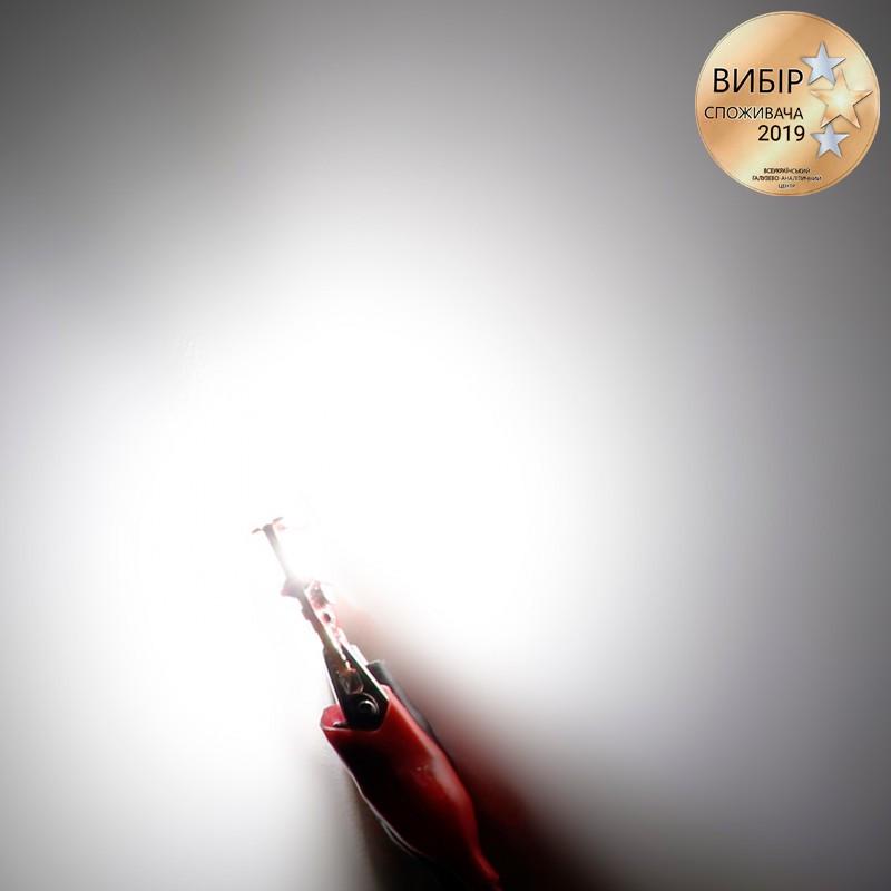 Автолампа світлодіодна Carlamp Canbus з обманкою T10 200 lm 6000К 10-14В (3GS5-T10-W) - фото 7 Автолампа світлодіодна Carlamp Canbus з обманкою T10 200 lm 6000К 10-14В (3GS5-T10-W) - фото 7