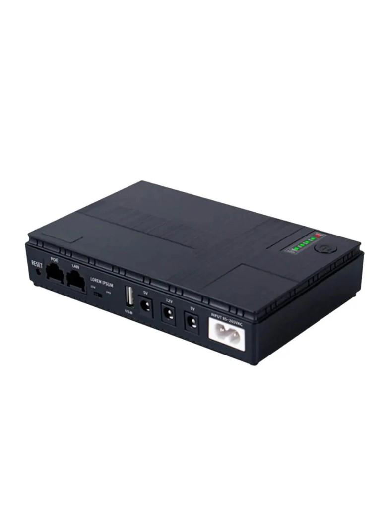 Бесперебойник Rablex RB 801 18W Happy Home UPS для роутера WI-Fi 5/9/12 В 10400 мА/час (20842851)