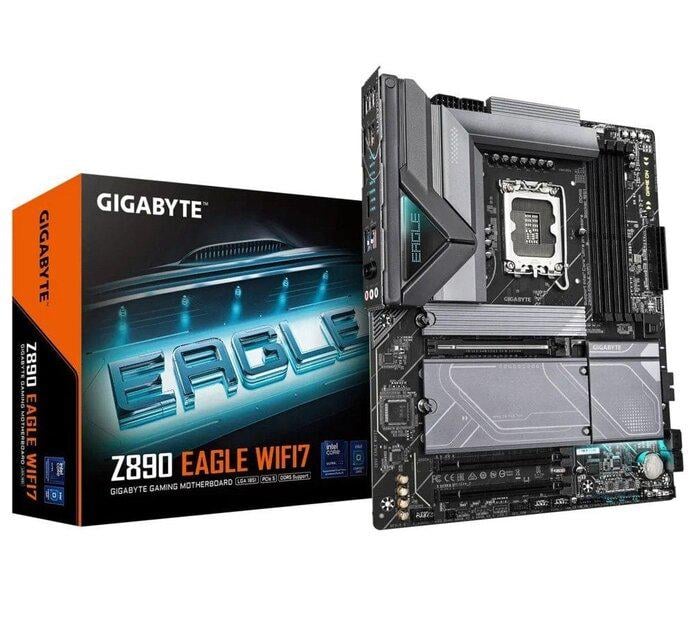 Материнская плата Gigabyte Z890 EAGLE WIFI7 s1851 4xM.2 LAN ATX Черный - фото 4