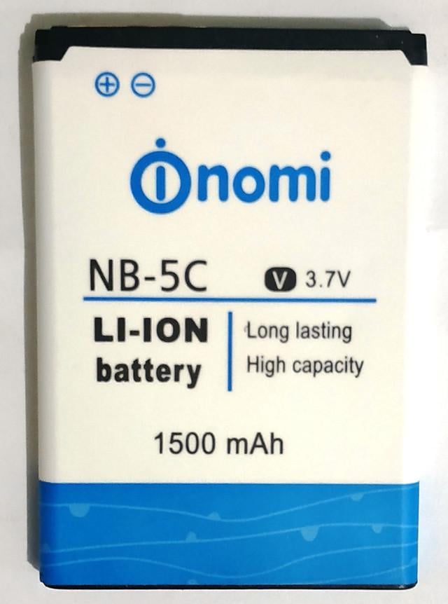 Аккумулятор NB-5C для Nomi i182 1500 mAh (000021577)