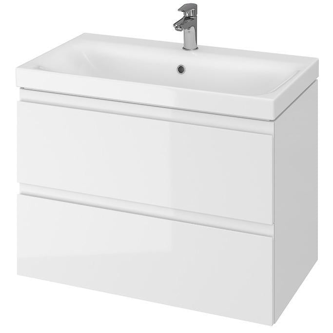 Тумба с умывальником подвесная Cersanit Moduo Set B14 SZFZ1003896661 80x62x45 см Белый (96603)