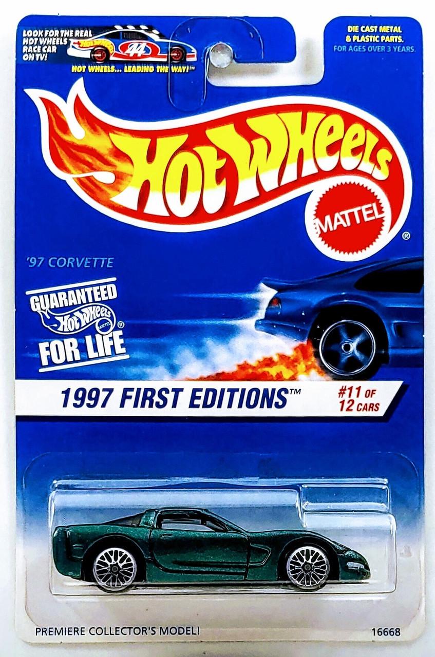 Игрушечная машинка Hot Wheels 97 Corvette 1997 First Editions №515 (16668)
