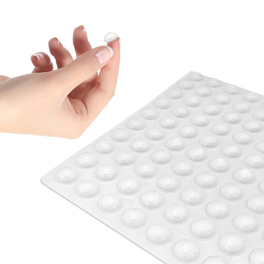 Набор из круглых силиконовых самоклеящихся бамперов 100 шт. 6х2 мм (U9404) - фото 9 Набор из круглых силиконовых самоклеящихся бамперов 100 шт. 6х2 мм (U9404) - фото 9