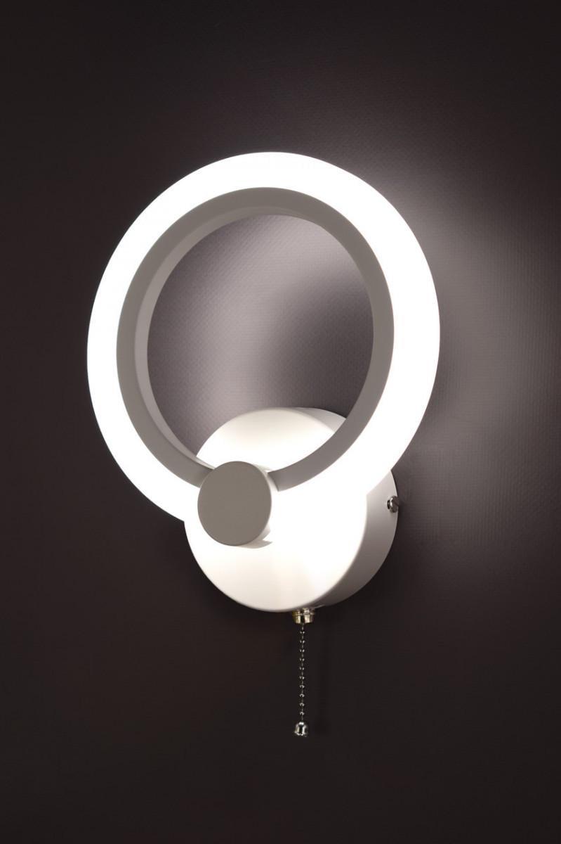Бра настенное LED 2374/1S-wh Белый (5-1S-wh Білий)