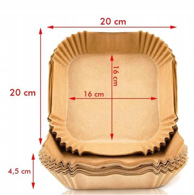 Форми пергаментні силіконізовані для аерогрилю 100 шт. (2476286767) - фото 3 Форми пергаментні силіконізовані для аерогрилю 100 шт. (2476286767) - фото 3