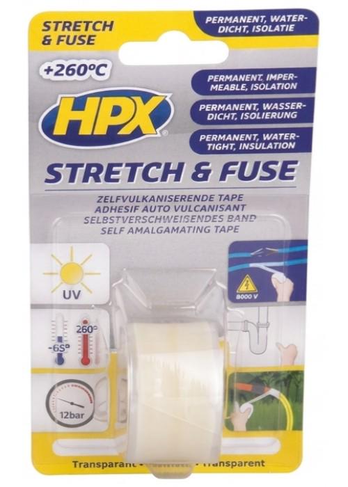 Лента вулканизирующая силиконовая HPX SI2580 25 мм х 1,8 м Прозрачный (SW-85537)