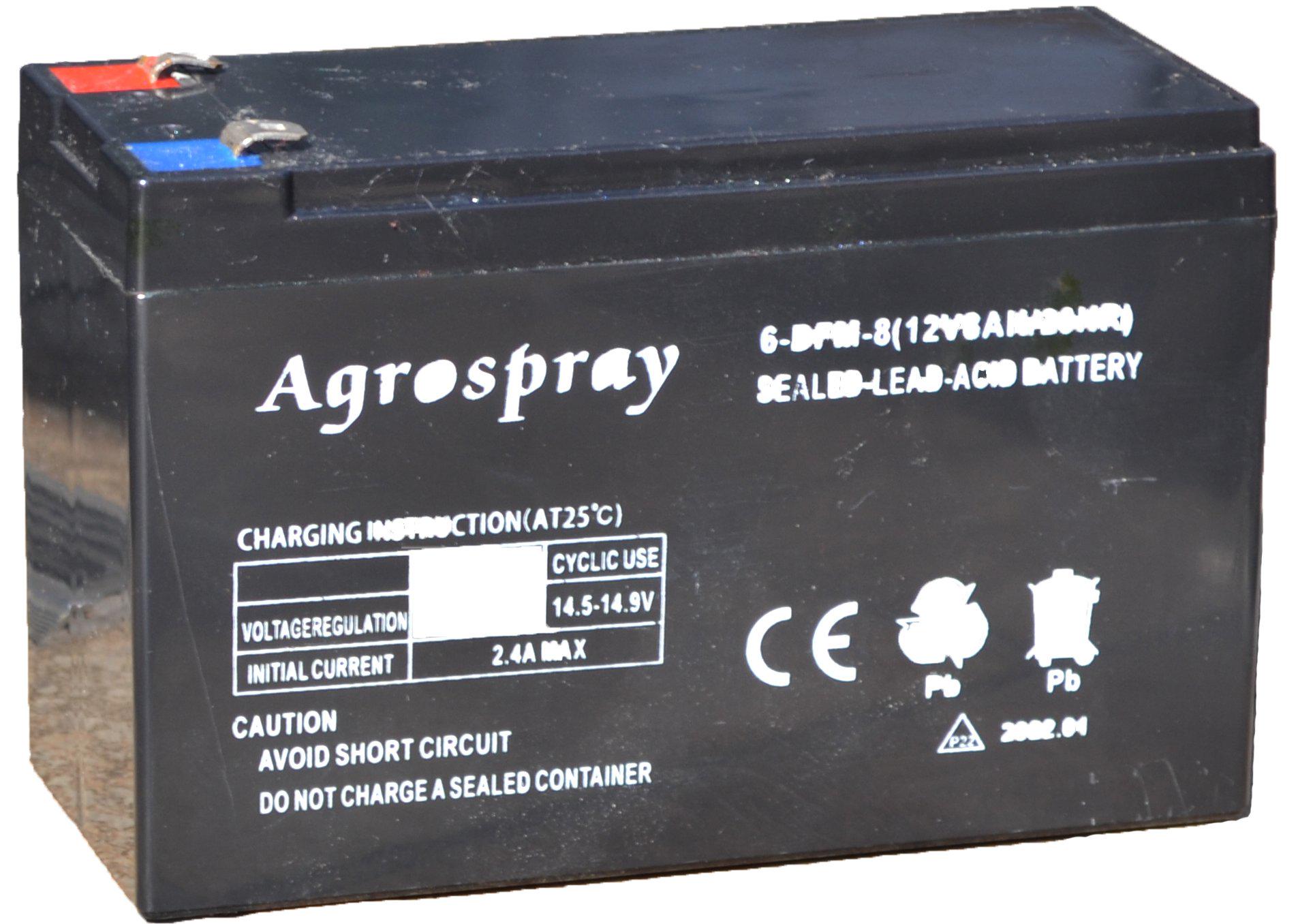 Аккумулятор Agrospray 12V 8Аh (4178)