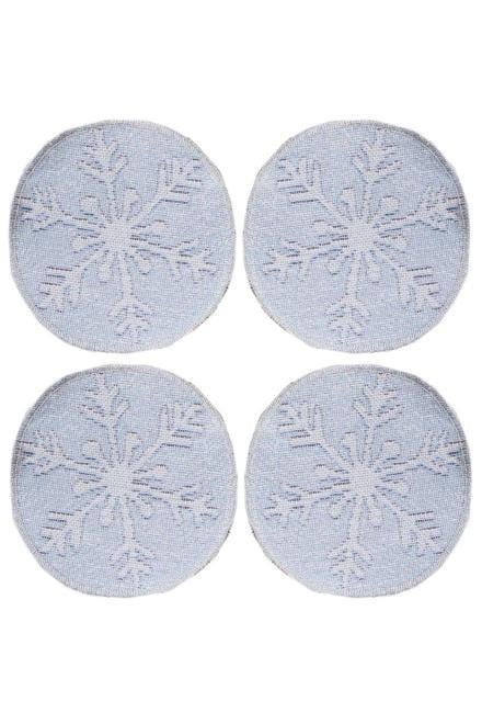 Набор салфеток под чашку CAROUSEL 4 шт. Dх11 см