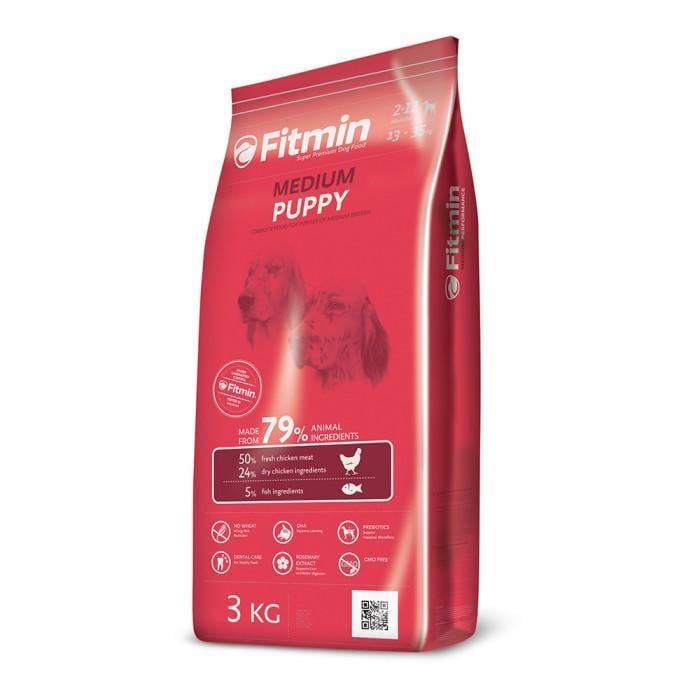 Корм сухий Fitmin Dog Medium Puppy для цуценят середніх порід 3 кг (1158671957)