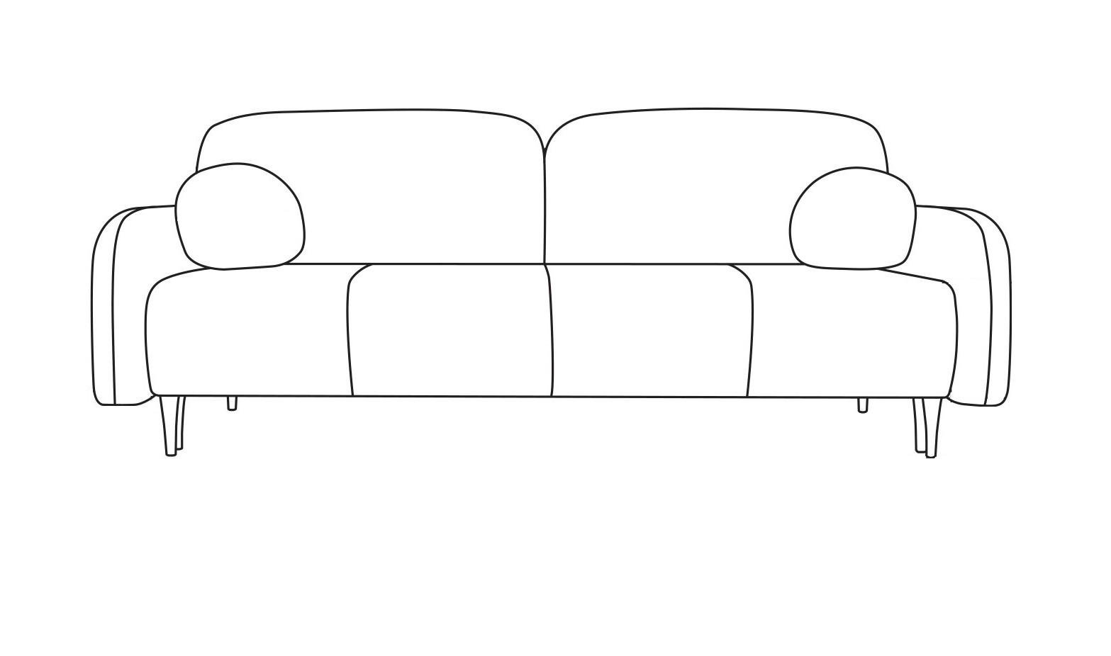 Диван раскладной Perfect Home Cloud натуральное дерево ДСП/ткань Elma 10 Розовый (49498) - фото 7
