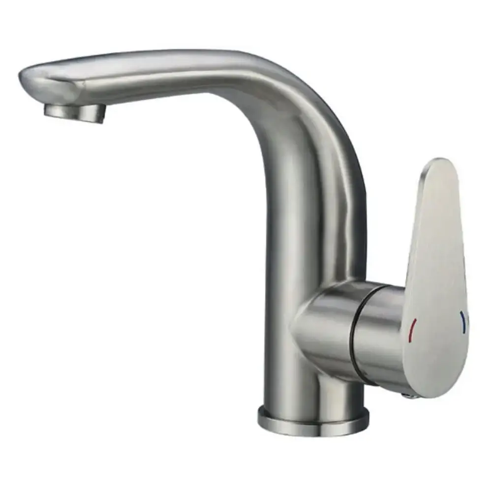 Смеситель для умывальника Wezer INX1A-04 Сатин (1034702)