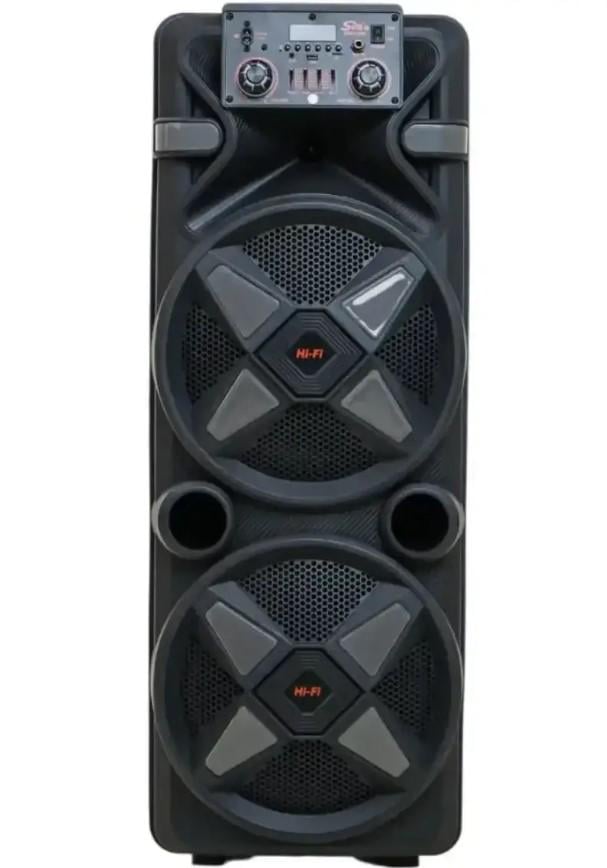 Колонка аккумуляторная акустическая TMG ZQS-12203 с Bluetooth и 1 микрофоном 80 Вт (2104619540)