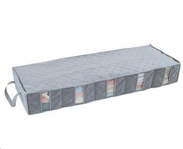 Органайзер для одягу під ліжко на 5 секцій (116003) - фото 4 Органайзер для одягу під ліжко на 5 секцій (116003) - фото 4