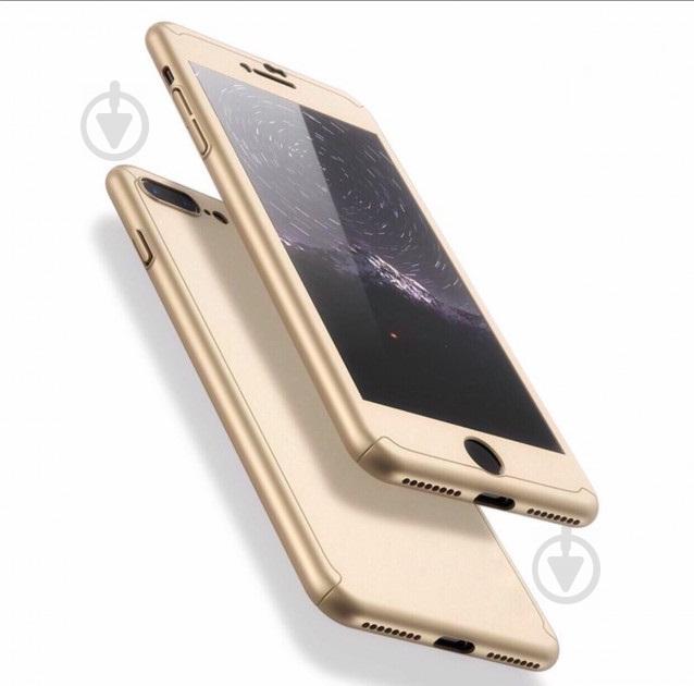 Противоударный чехол MakeF 360 + стекло 9Н на iPhone 6/6s Gold (HbP050435) Противоударный чехол MakeF 360 + стекло 9Н на iPhone 6/6s Gold (HbP050435)