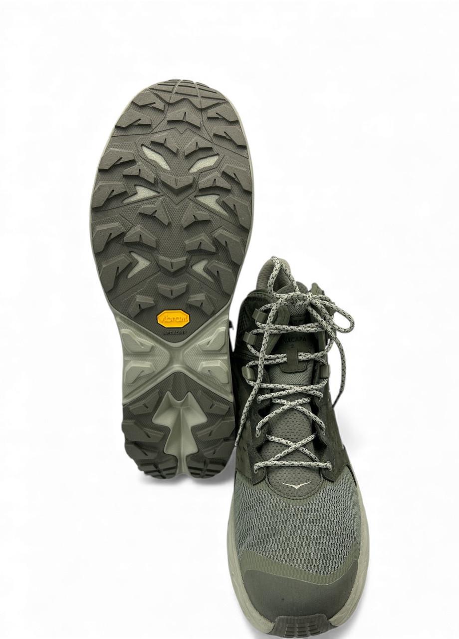 Черевики чоловічі Hoka One One Anacapa 2 Mid GTX 1141633 SBRL р. 48 31 см Хакі (30644460) - фото 4