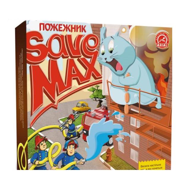 Настільна гра Arial "Врятувати Макса. Пожежник" (911357)