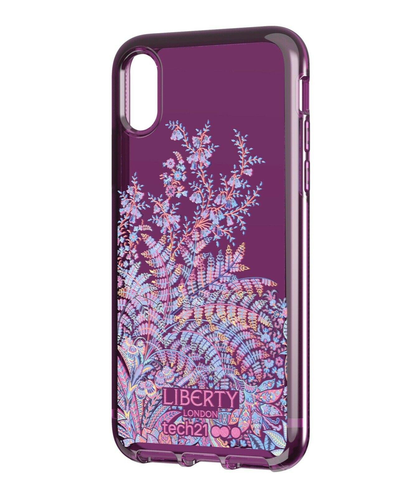 Противоударный чехол London tech21 Liberty для iPhone X XS Pure Print Shangri-La (11015695)