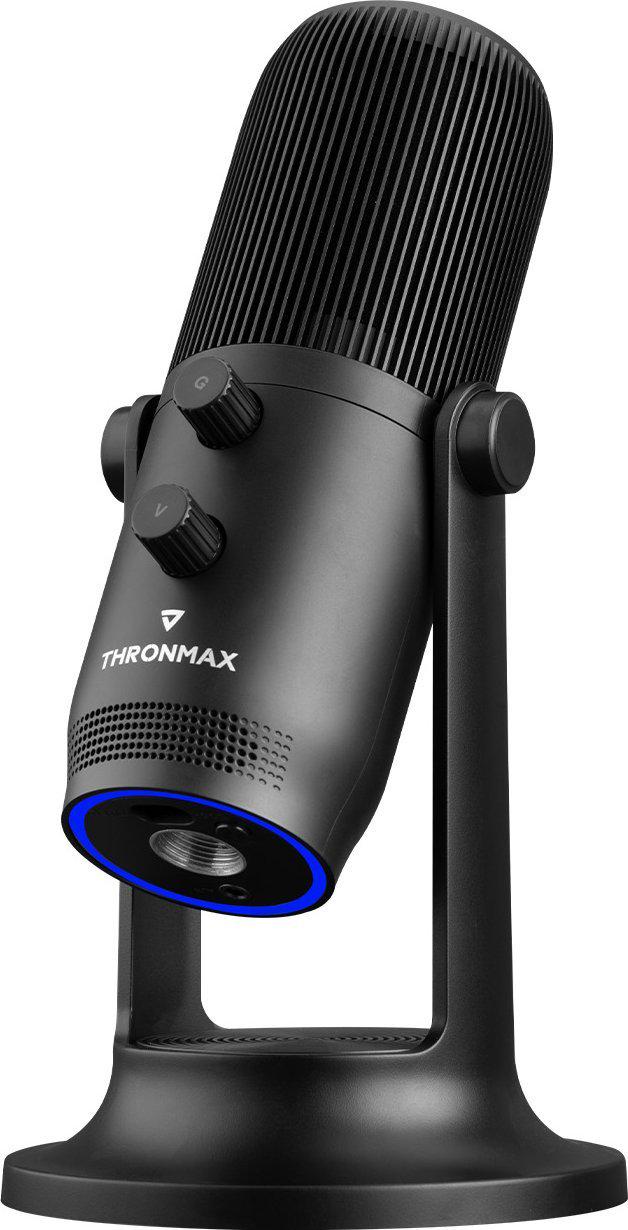 Мікрофон студійний THRONMAX MDrill One Jet Чорний для стрімінгу/подкастів (M2-B-TM01) - фото 3 Мікрофон студійний THRONMAX MDrill One Jet Чорний для стрімінгу/подкастів (M2-B-TM01) - фото 3