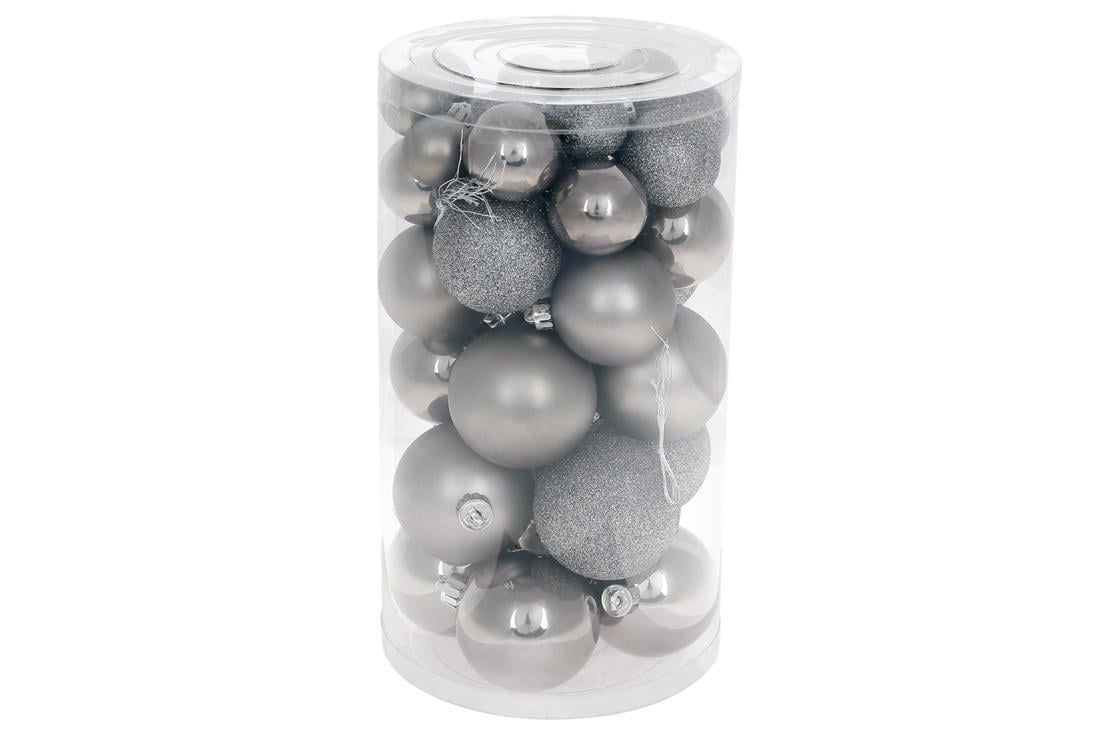 Набор елочных шаров BonaDi 6/5/4/3 см 40 шт. (147-151)