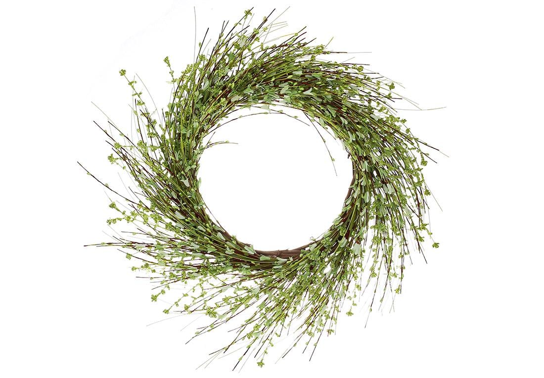 Венок декоративный пасхальный 53 см (H39-431)