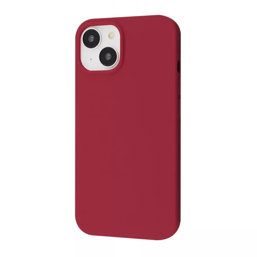 Чехол-накладка для телефона WAVE Full Silicone Cover iPhone 14 China red