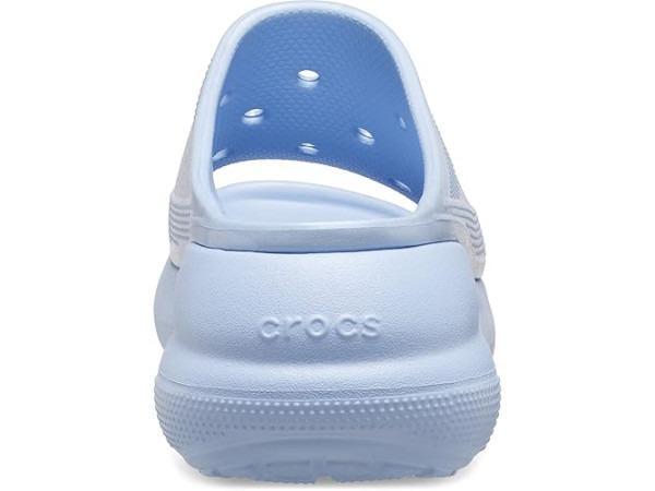 Шлепанцы Crocs Classic Crush Slide 207676 р. M7W9/39/40 25 см Blue Calcite (3caf82f6) - фото 6 Шлепанцы Crocs Classic Crush Slide 207676 р. M7W9/39/40 25 см Blue Calcite (3caf82f6) - фото 6