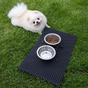 Килимок під миски для домашніх тварин OSPORT 40х30 см Чорний (R-00039) - фото 6 Килимок під миски для домашніх тварин OSPORT 40х30 см Чорний (R-00039) - фото 6