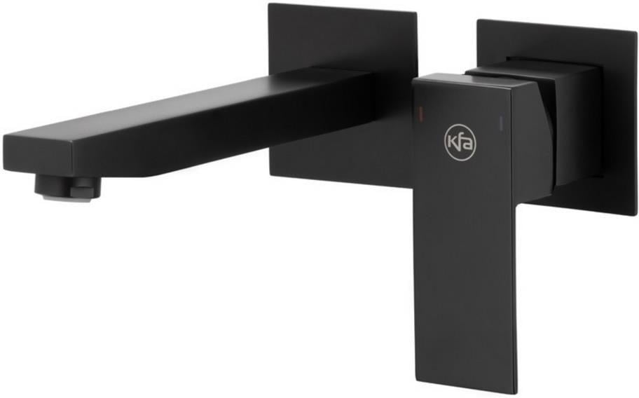 Смеситель для умывальника KFA Logon Black (513981081)