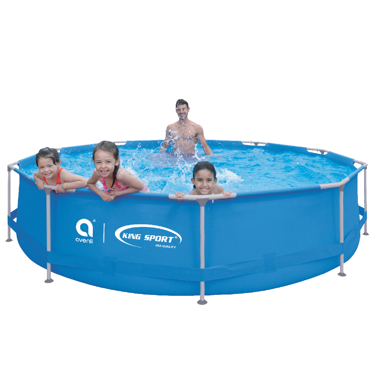 Бассейн каркасный Avenli King Sport комплект 16в1 366x76 см (3017523337)