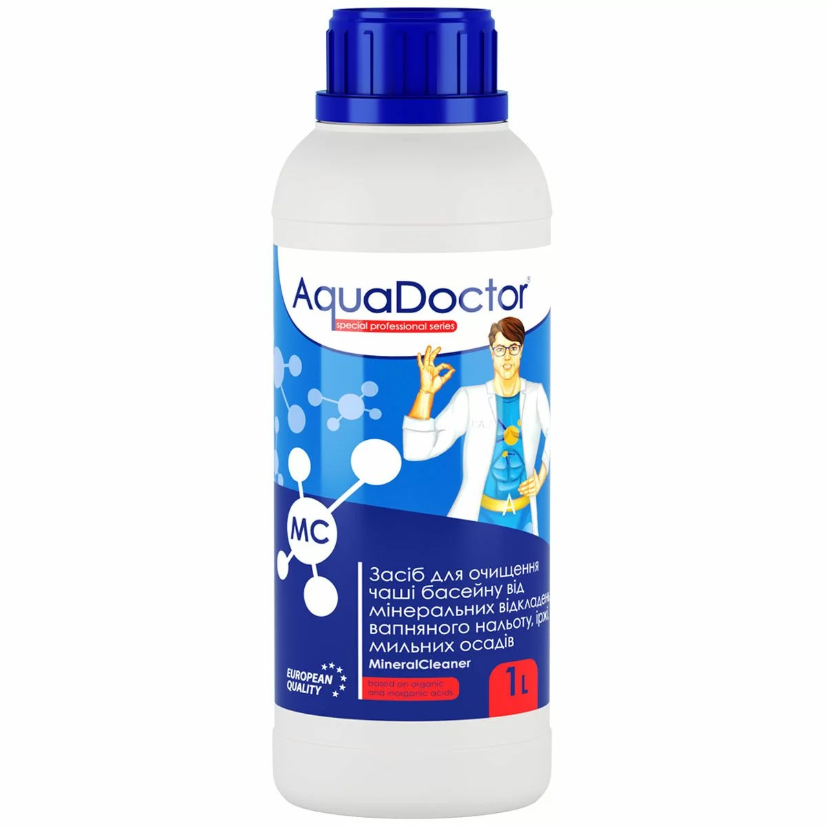 Засіб для очищення басейну AquaDoctor MC MineralCleaner 1 л