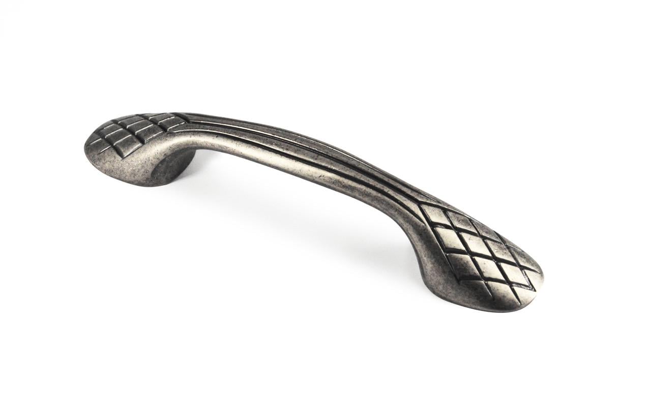 Ручка-скоба состаренное 96 мм Серебреный (RS-010-96 BAZ)