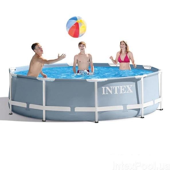 Бассейн каркасный Intex 305х76 см 4485 л (i7-96763) Бассейн каркасный Intex 305х76 см 4485 л (i7-96763)
