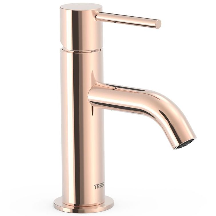 Смеситель для умывальника Tres Study Exclusive 26290301OP однорычажный Золотой (157544)