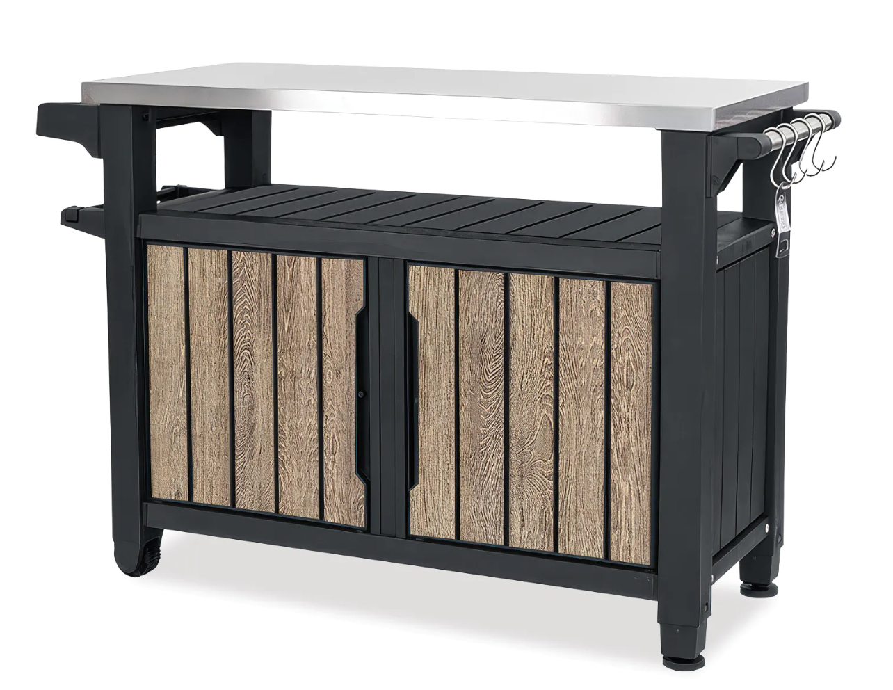 Стол садовый для барбекю Keter Unity XL 207 л Ясень (263919)