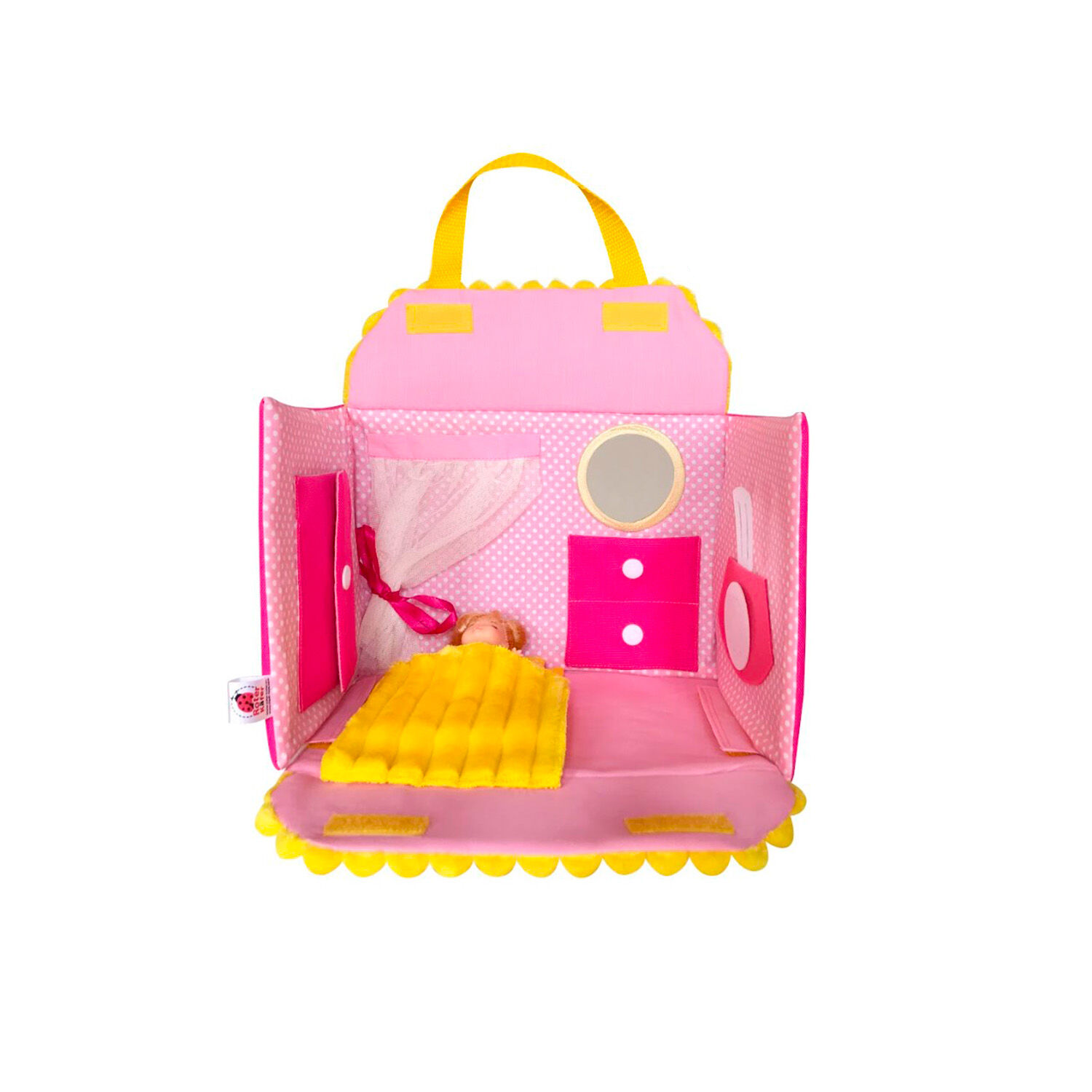Дом для кукол Vladi Toys RZ5001-01/8 текстильный (25917882)