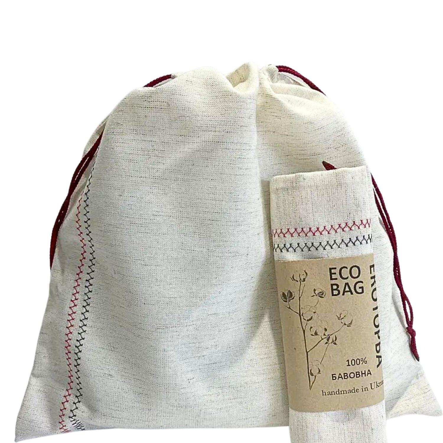 Эко-мешочек Вышиванка для овощей фруктов и хлеба (2128)