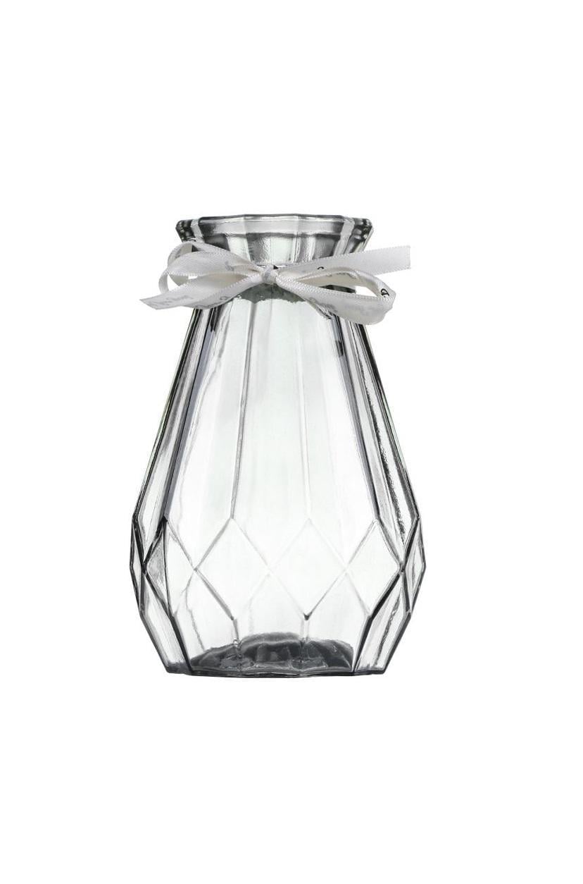 Ваза стеклянная Nature 18х7 см (R93899)