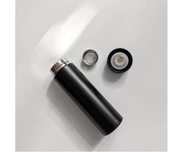 Термос с индикатором температуры 500 мл Черный (931)