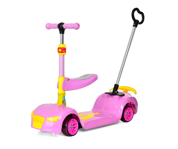 Самокат JR 3-081 Розовый (AN002885)