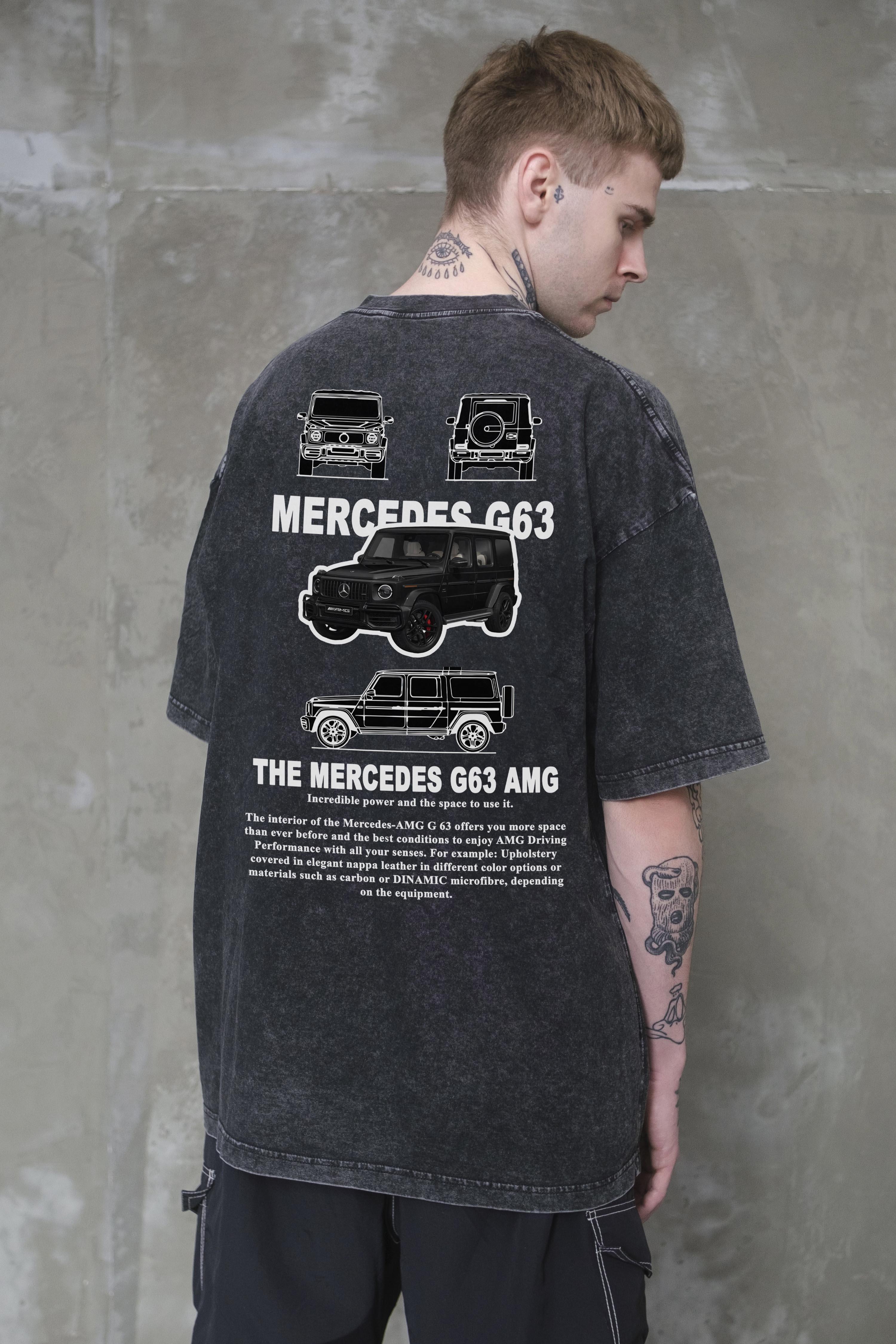 Футболка оверсайз Without Washed G63 L/XL Black (L/XL8056332 8056333)