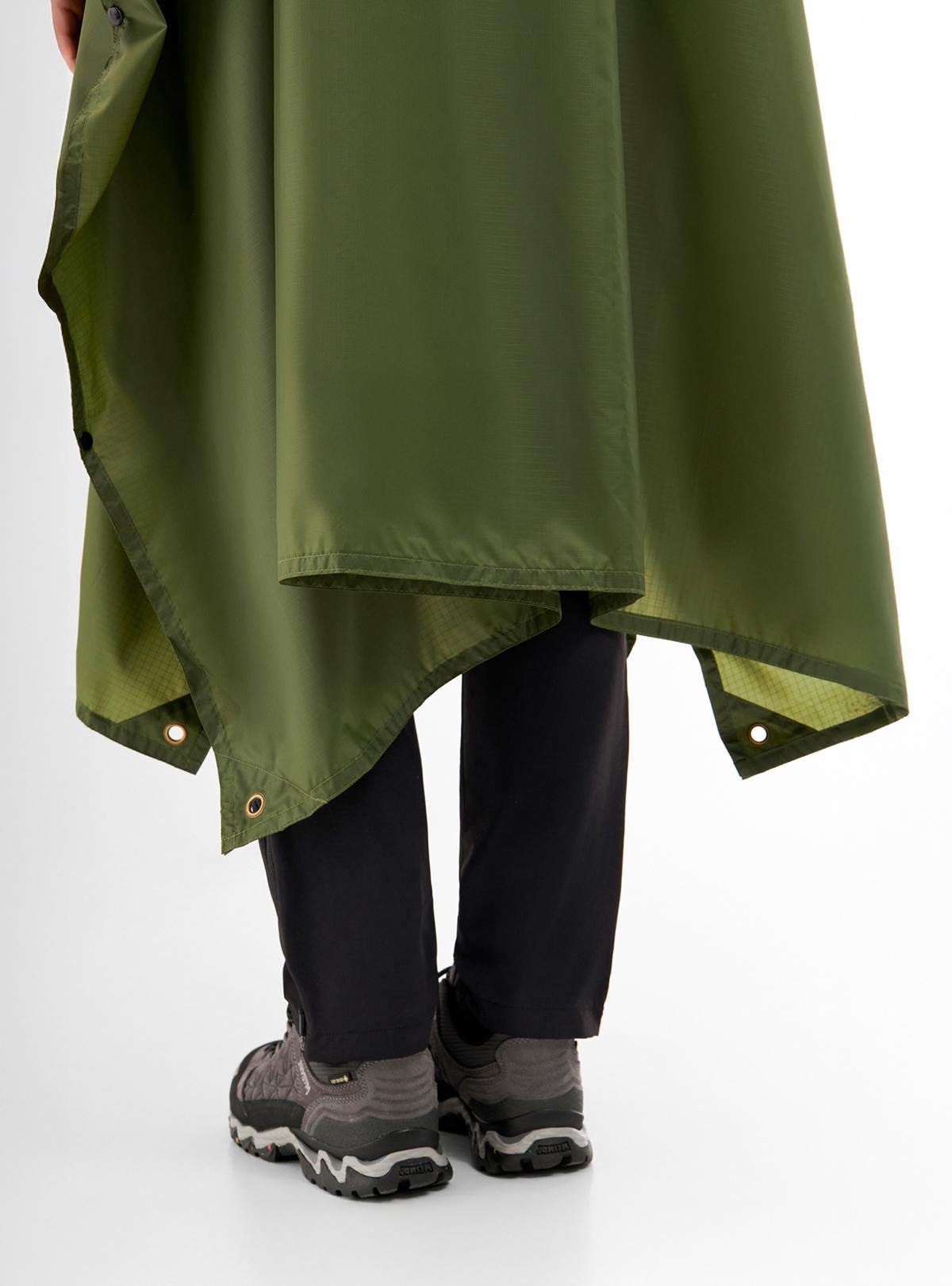 Дощовик пончо з чохлом OnePro та теплий флісовий бафф Хакі (73838) - фото 14 Дощовик пончо з чохлом OnePro та теплий флісовий бафф Хакі (73838) - фото 14